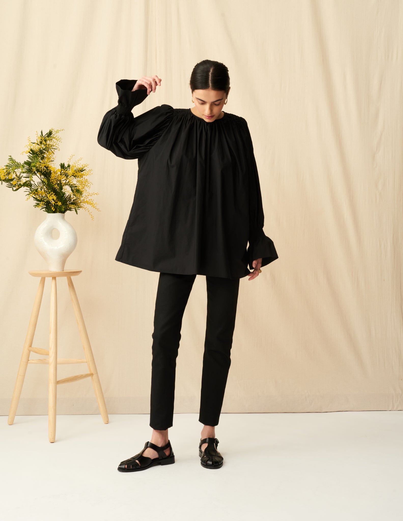 MARIHA(マリハ) そよ風のブラウス Onyx トップス 長袖