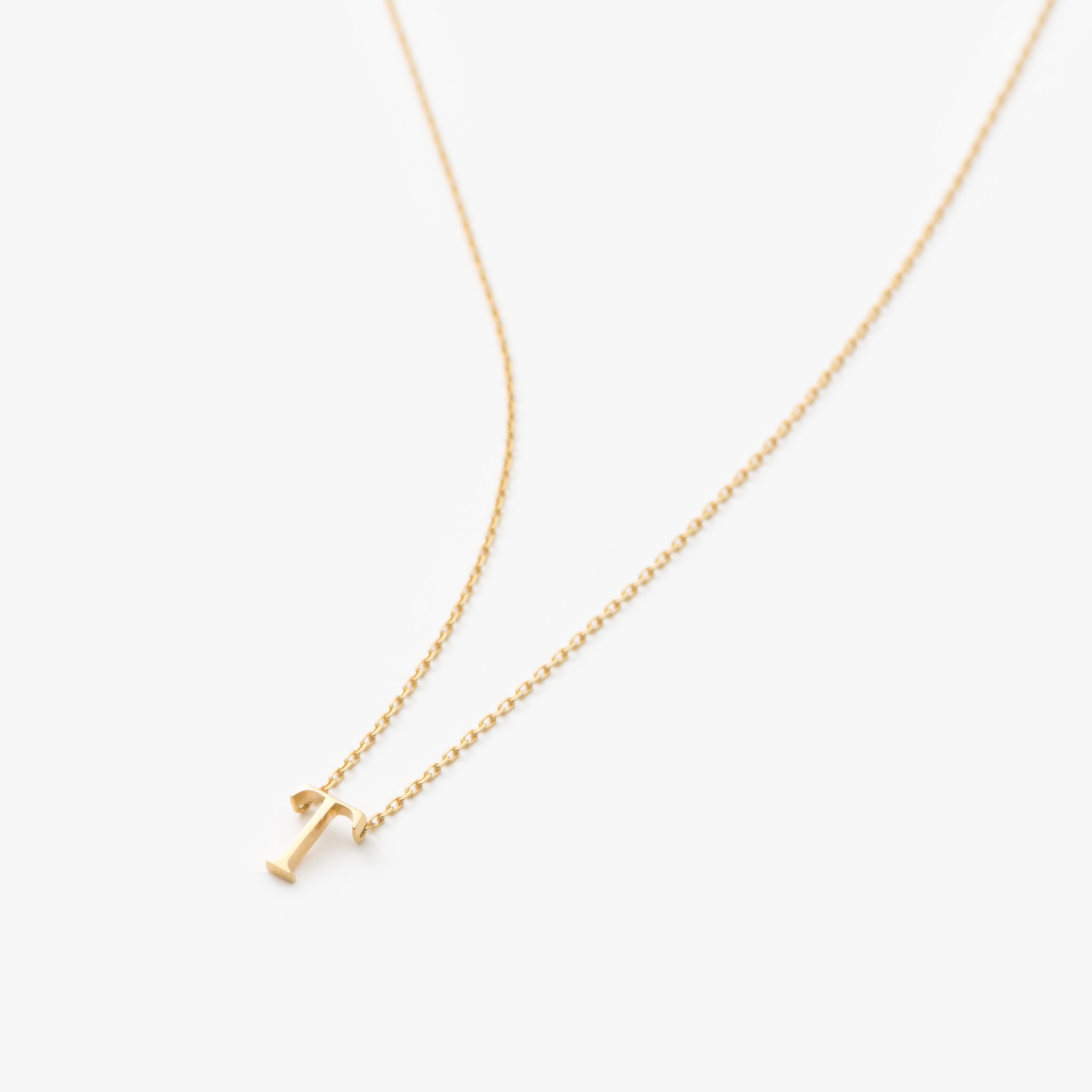 MARIHA(マリハ) My Letters ネックレス＜T＞40cm K18イエローゴールド