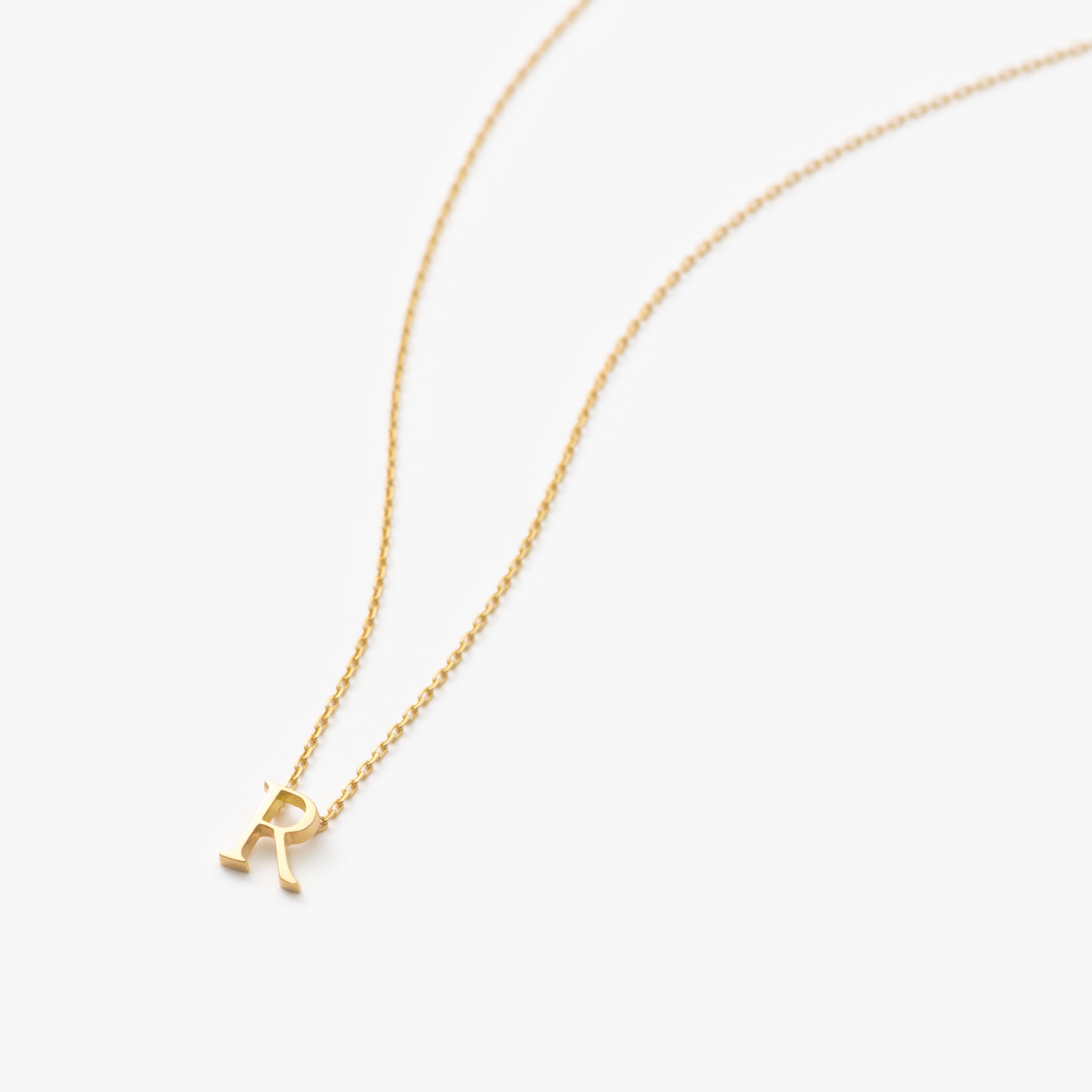 MARIHA(マリハ) My Letters ネックレス＜R＞40cm K18イエローゴールド