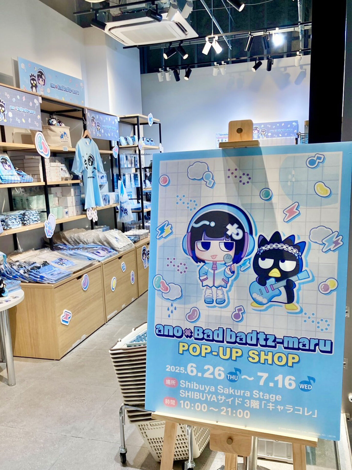 ano×Bad badtz-maru POP-UP SHOP＠渋谷サクラステージ