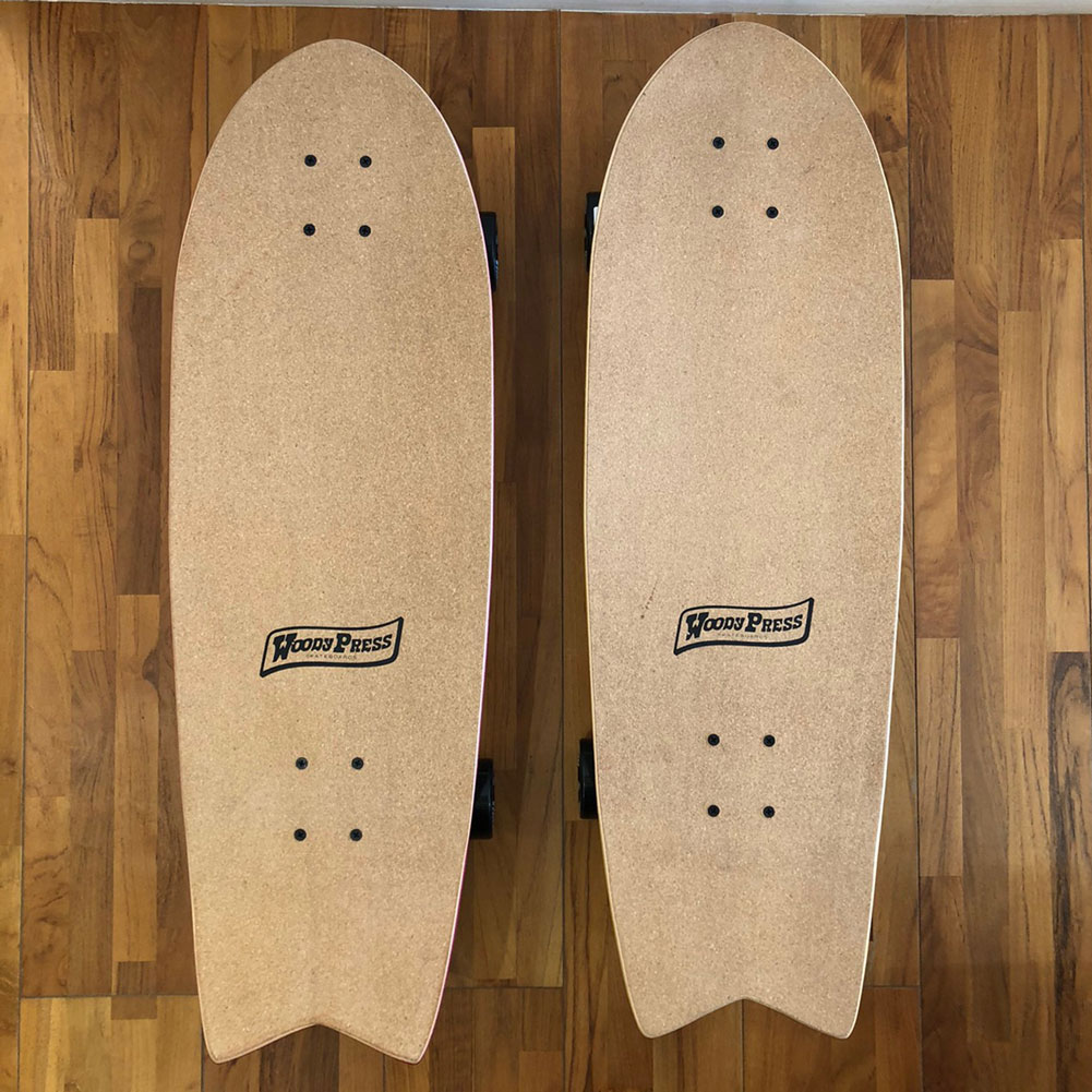 スケートボード コンプリート 30インチ レディースカービング ウッディ