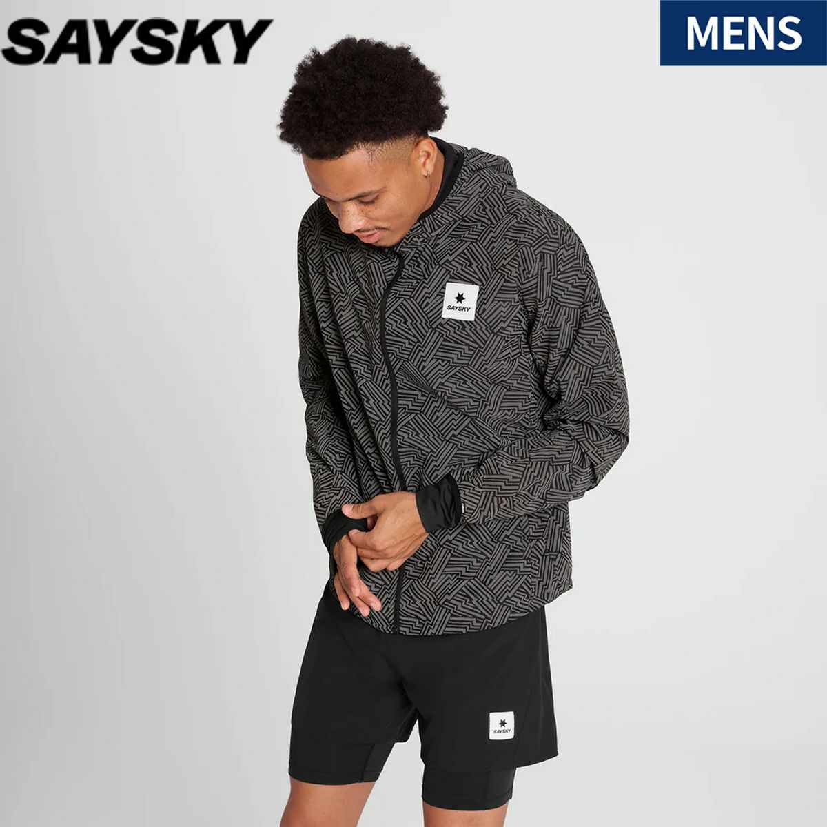セイスカイ ランニングジャケット メンズ SAYSKY running jacket