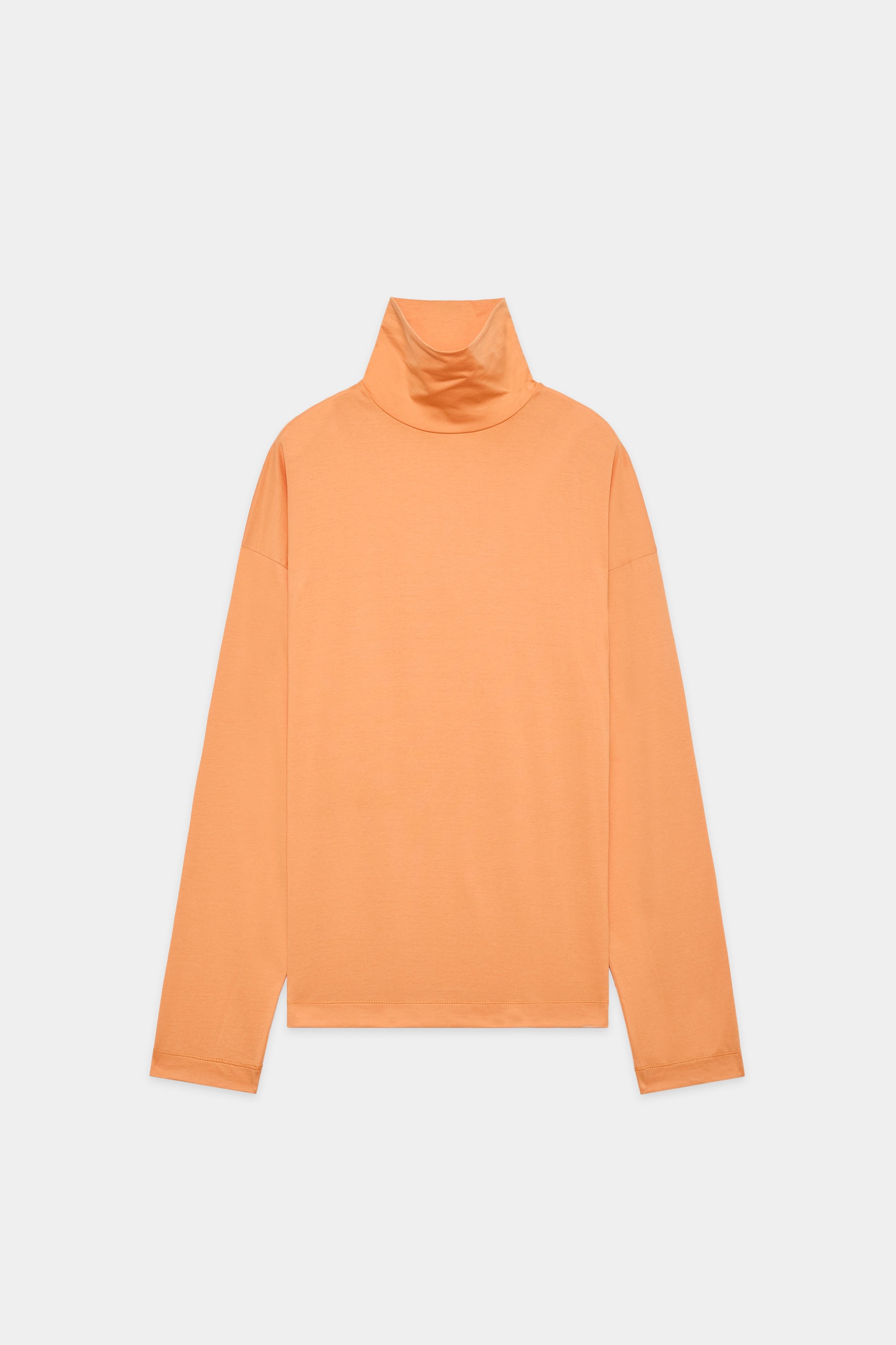 オーガニックGIZA 80/2天竺 / コンフォートフィットTEE タートルネック