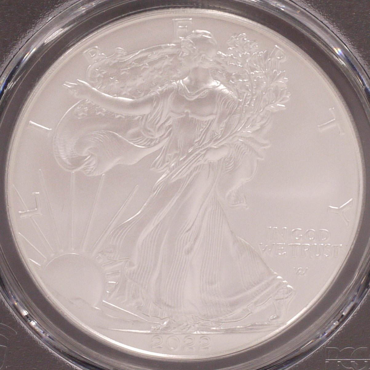 アメリカ 1ドル銀貨 2022年 ウォーキング・リバティ PCGS MS70 FIRST