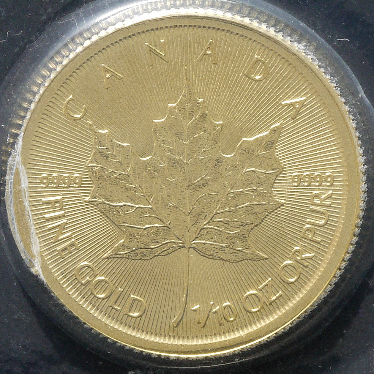 大珍品】ミントエラー カナダ 5ドル金貨 2026年 チャールズ3世