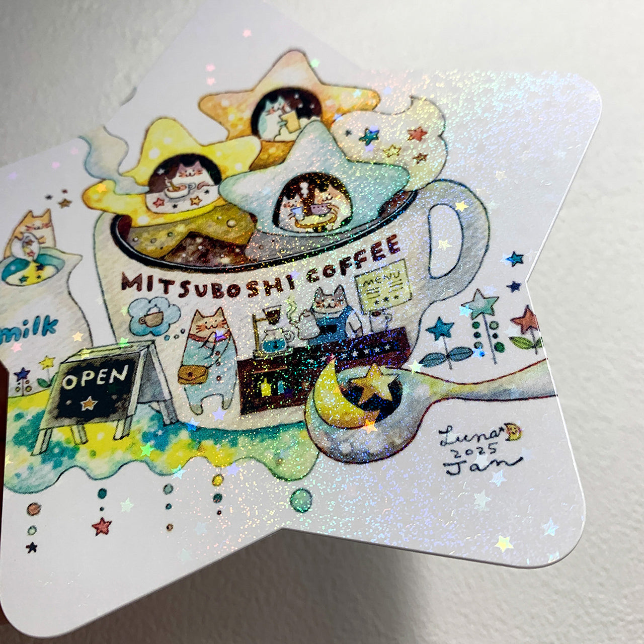 星形コースターセット – 宙フェス夜市