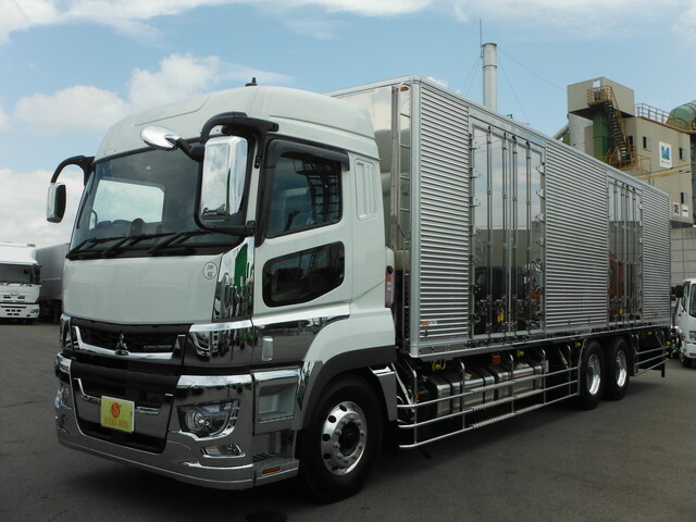 三菱ふそう スーパーグレート 大型 冷蔵冷凍バン 2PG-FU75HZ (27715