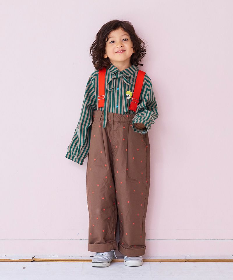 ツイル総柄エヴォルブサロペット ｜ ボトムス ｜ 子供服のセレクト