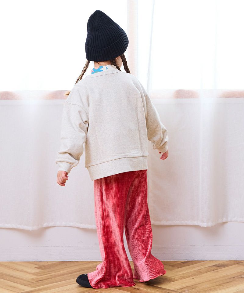 ランダムニットベロアフレアパンツ ｜ ボトムス ｜ 子供服のセレクト
