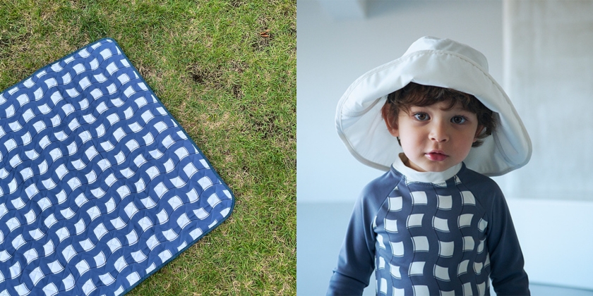 直営店とオンラインで／数量限定オリジナルレジャーシートプレゼント