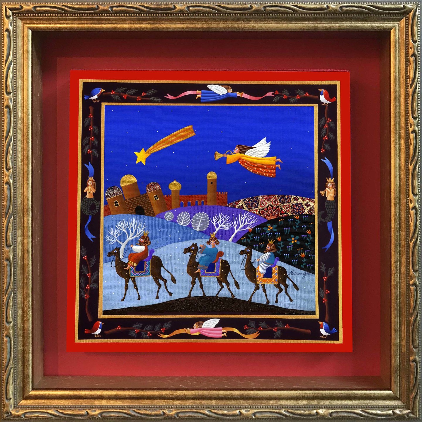 クリスマスキャンバスジクレー一覧｜小澤摩純