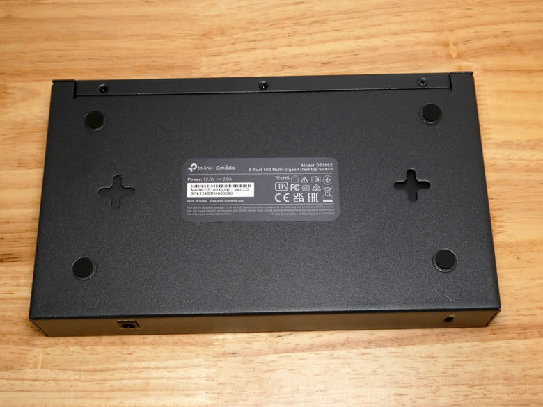 PRレビュー】TP-Link DS105X | Omada 5ポート 10G スイッチ | MASAa.net