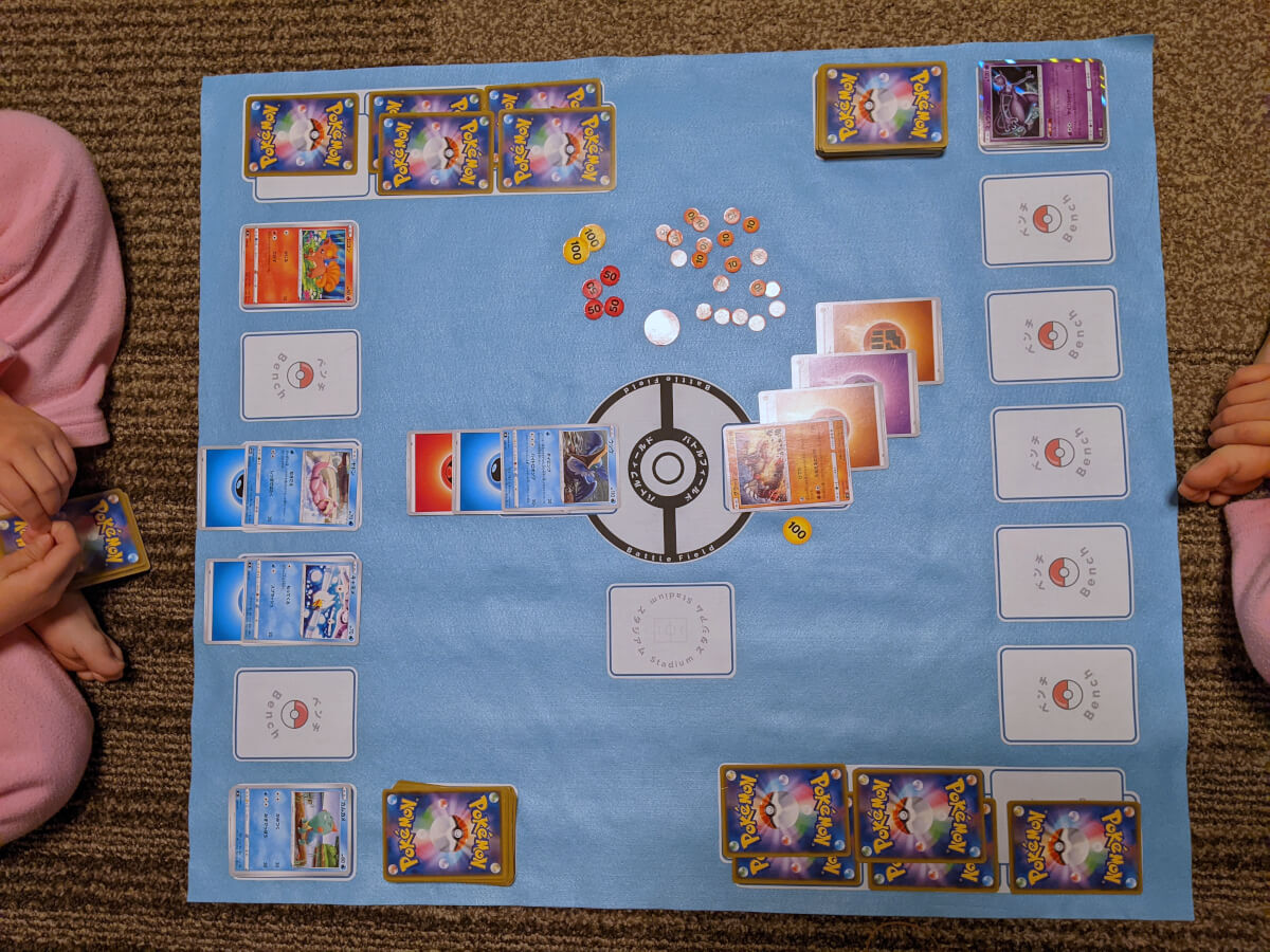 DIY】ポケモンカードゲームのプレイマットを作ってみよう | まさぱぱらいふ
