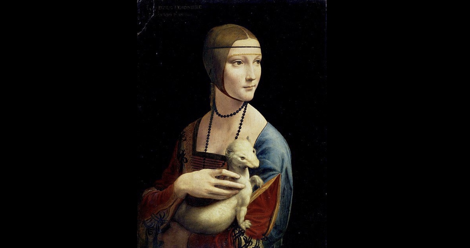 白貂を抱く貴婦人》レオナルド・ダ・ヴィンチ | masaya's ART PRESS