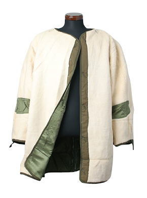 US(米軍) M-51パーカー用ライナー/初期型(ウールパイル織り)/実物・未