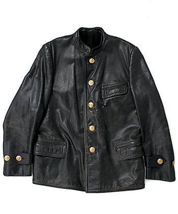 映画用(40～50's実物ベース) WWII ドイツ海軍(KM) U-ボート乗員用黒革