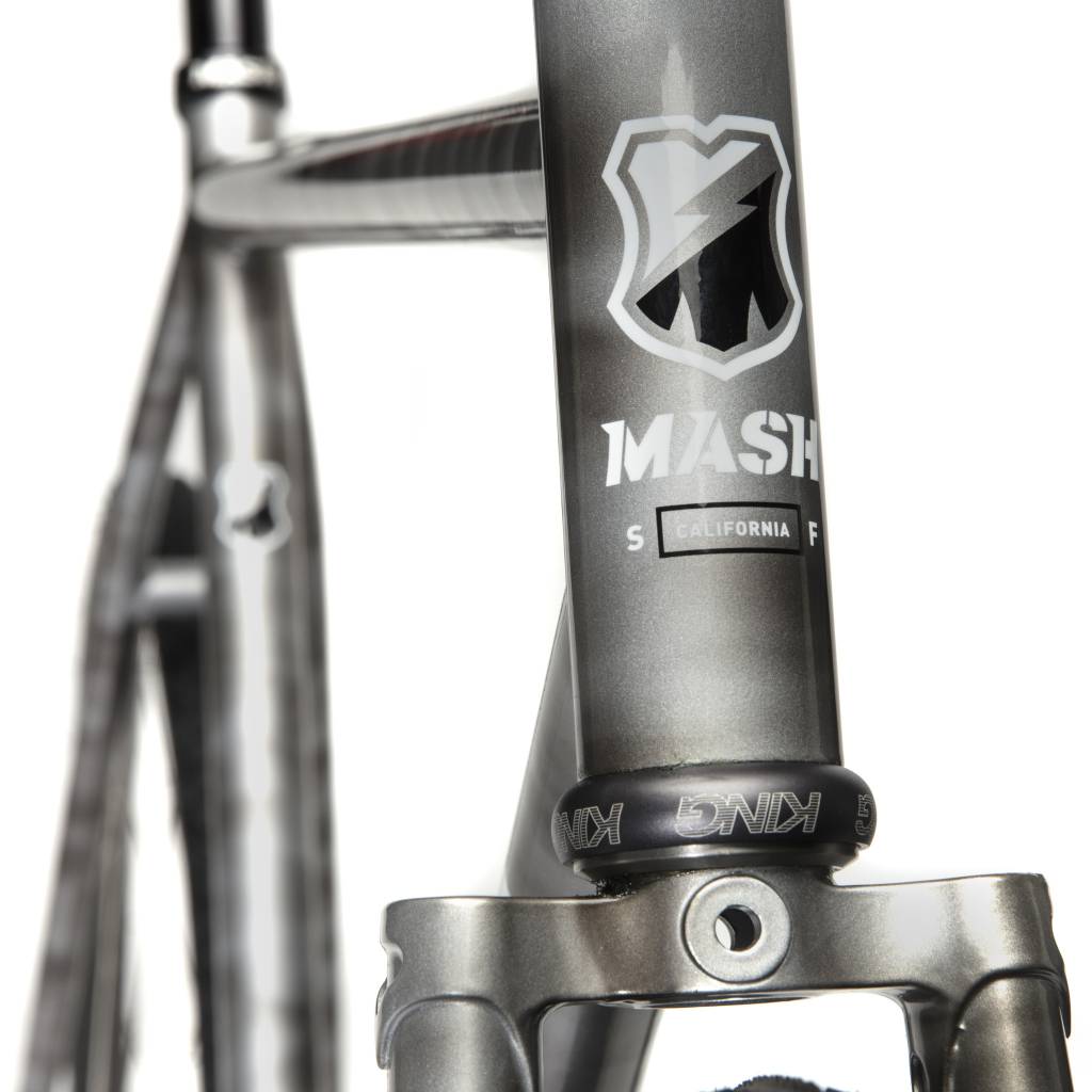 MASH Steel Frameset Silver Smoke – MASH SF
