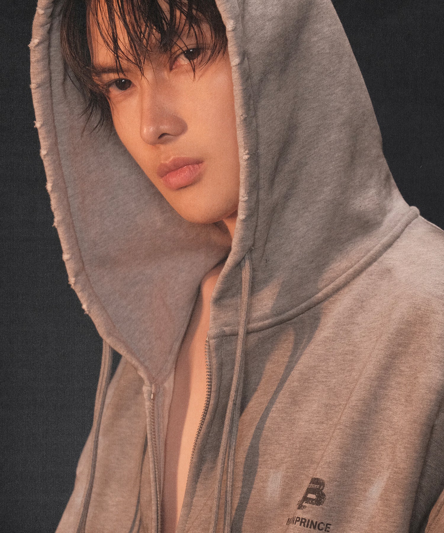 オーバーサイズ ペイント加工 ZIPパーカー WY6384 – MASONPRINCE JAPAN