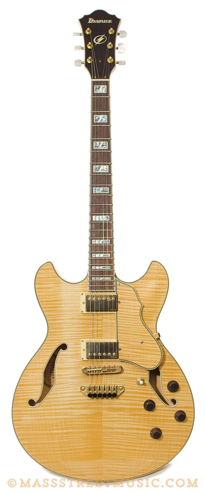 Ibanez - Artcore AS103 NT Semi-Hollow Electric Guitar, used with