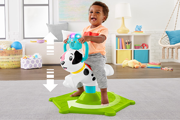 はずむ！まわる！バイリンガルわんわん | Fisher-Price | mattel
