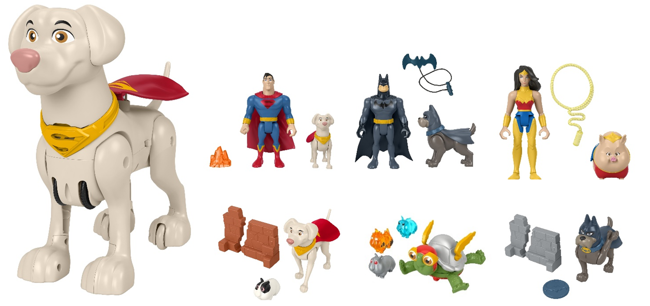 スーパーマンの“親友”スーパードッグ・クリプトなどしかけたくさんの