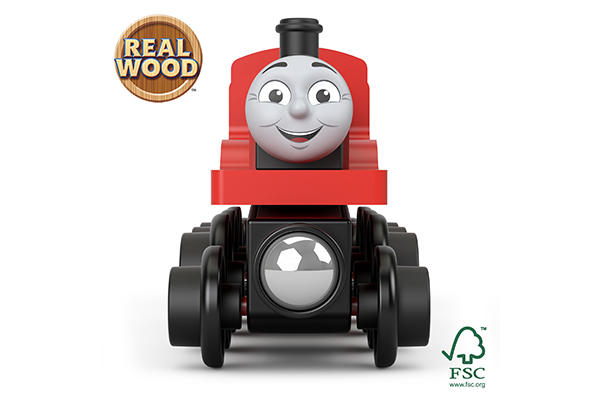 きかんしゃトーマス 木製レールシリーズ JAMES ジェームス | Fisher