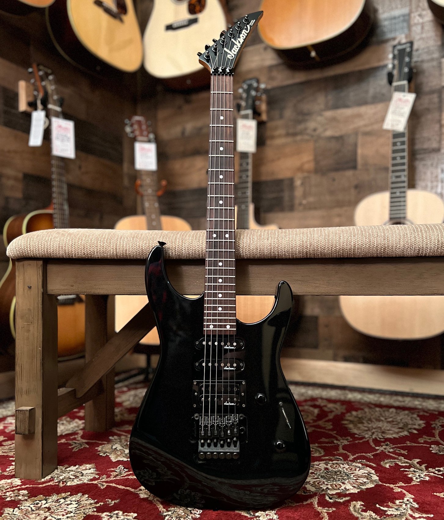 USED Jackson Super Dinky SSH 1990s w/ Hard Case - Grover Jackson