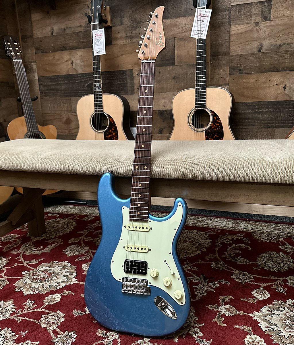 Suhr Classic S Vintage LE Lake Placid Blue Electric Guitar - with