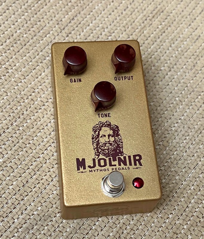 USED Mythos Pedals Mjolnir Overdrive Pedal