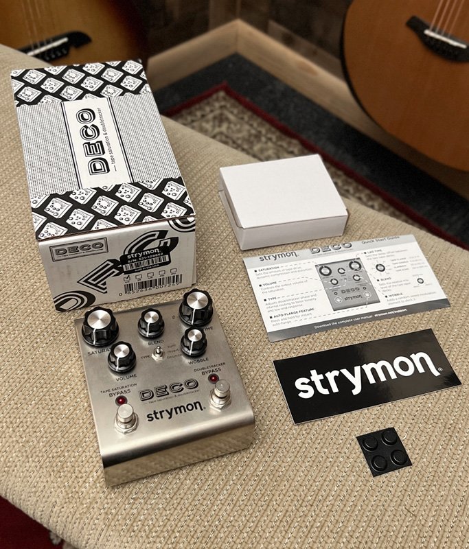USED Strymon Deco V1 Tape Saturation & Doubletracker Pedal