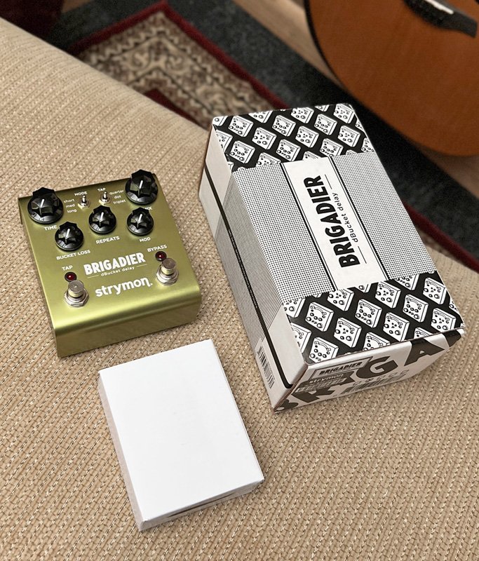 USED Strymon Brigadier dBucket Delay Pedal w/ Original Box