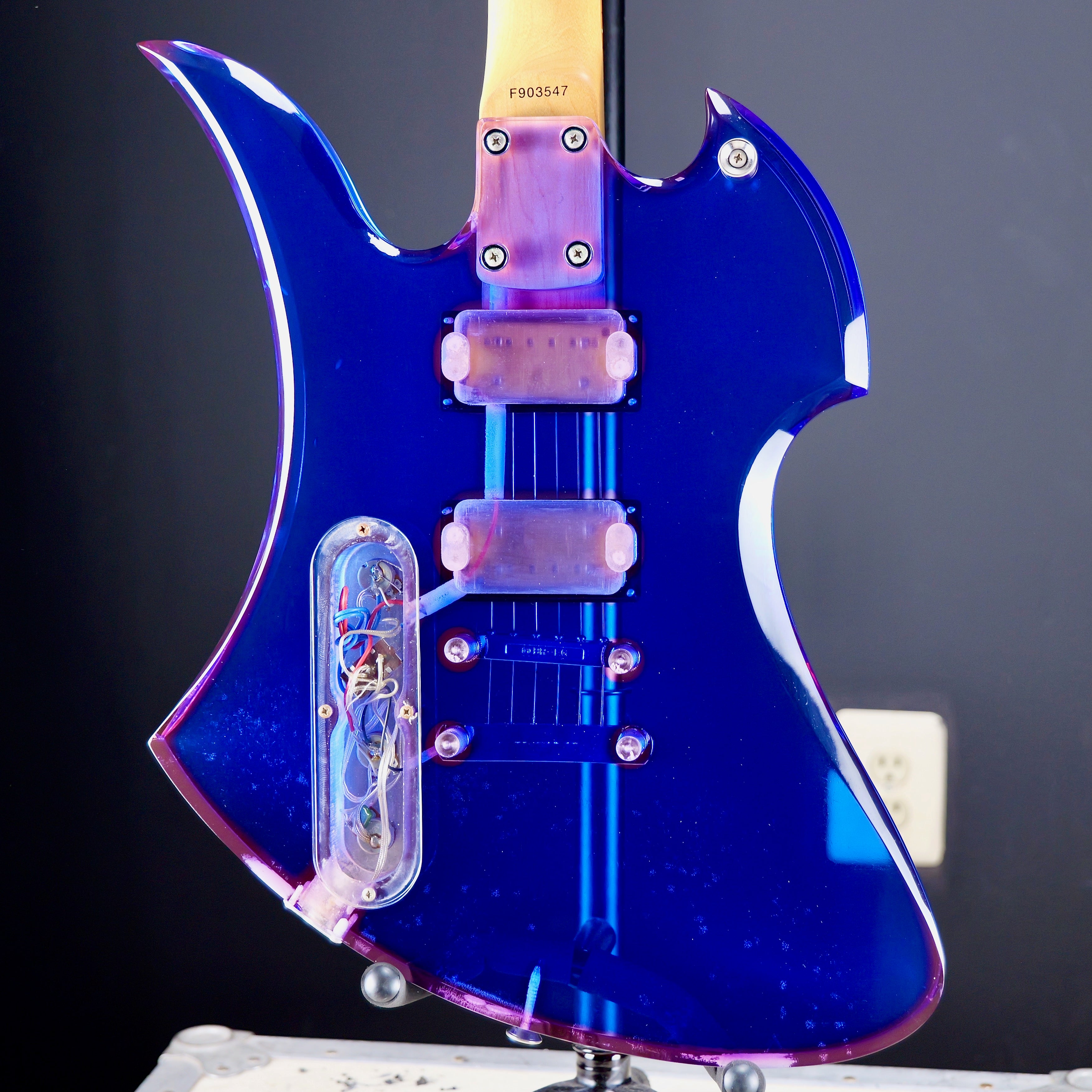 B.C. Rich Mockingbird Acrylic Ice Blue – Matt's Guitars