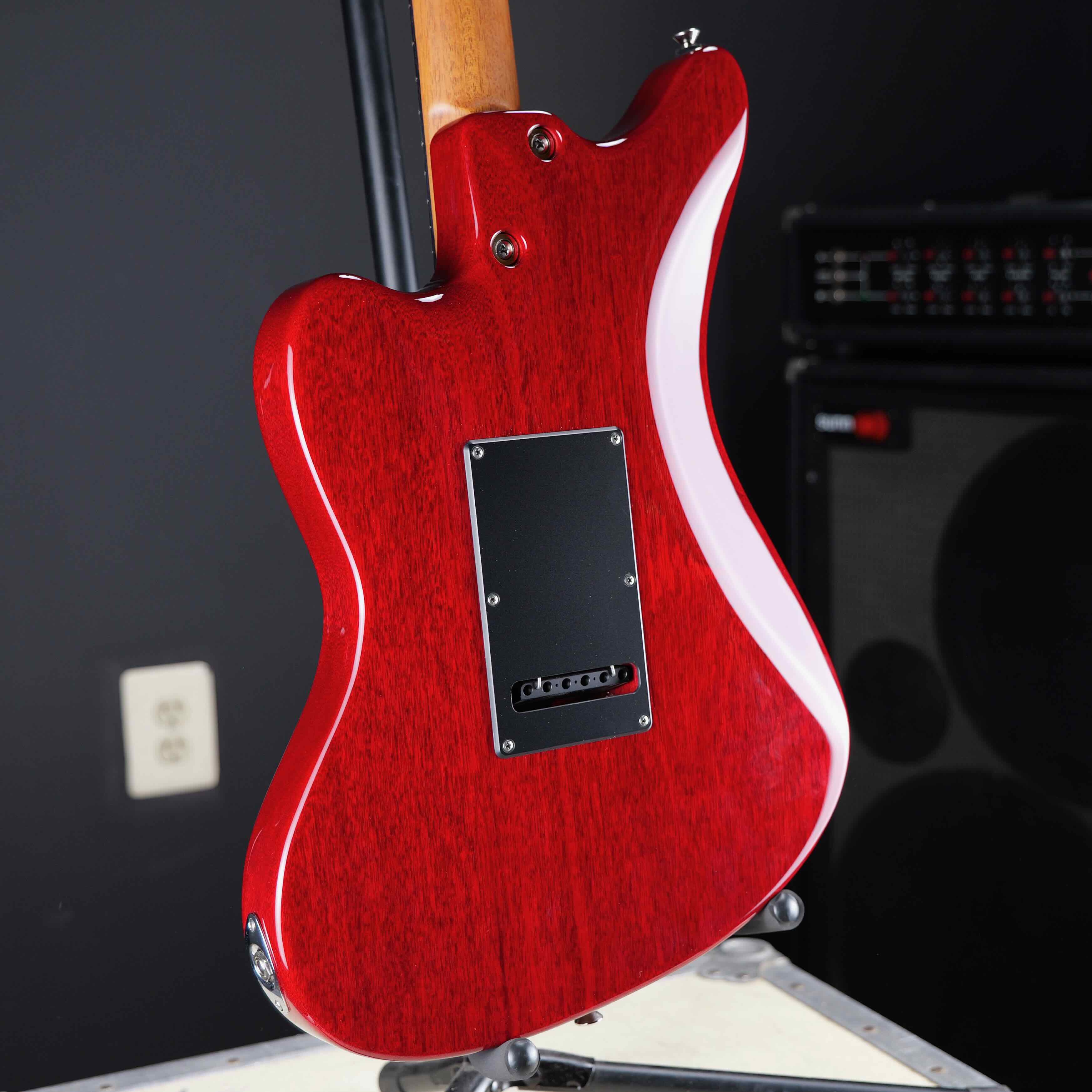 Tom Anderson Raven Superbird Transparent Red – Matt's Guitars
