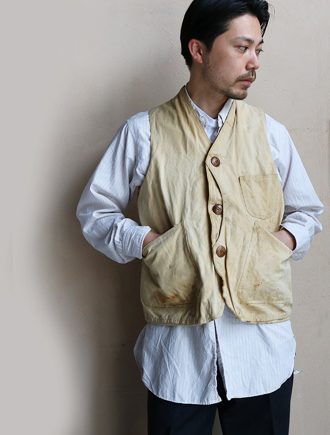 MATIN » Blog Archive » 30s L.L.BEAN HALF MOON HUNTING VEST SIZE 38