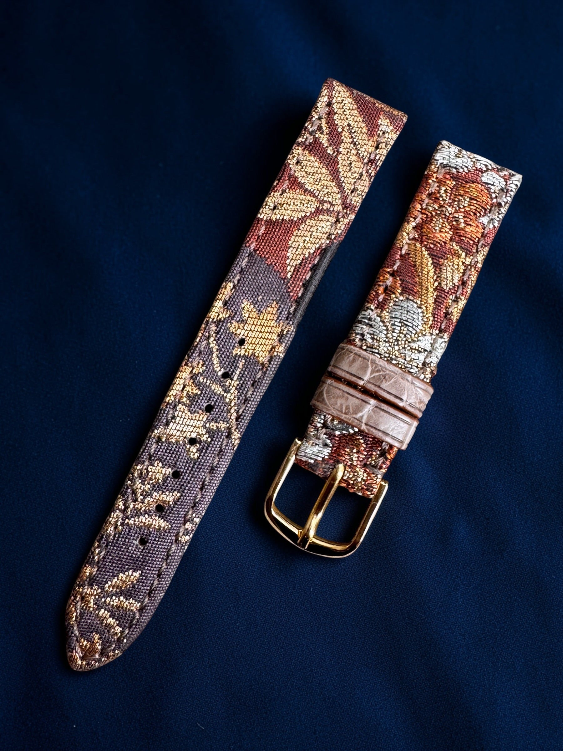 松下庵】着物/KIMONO/柄 時計ストラップ