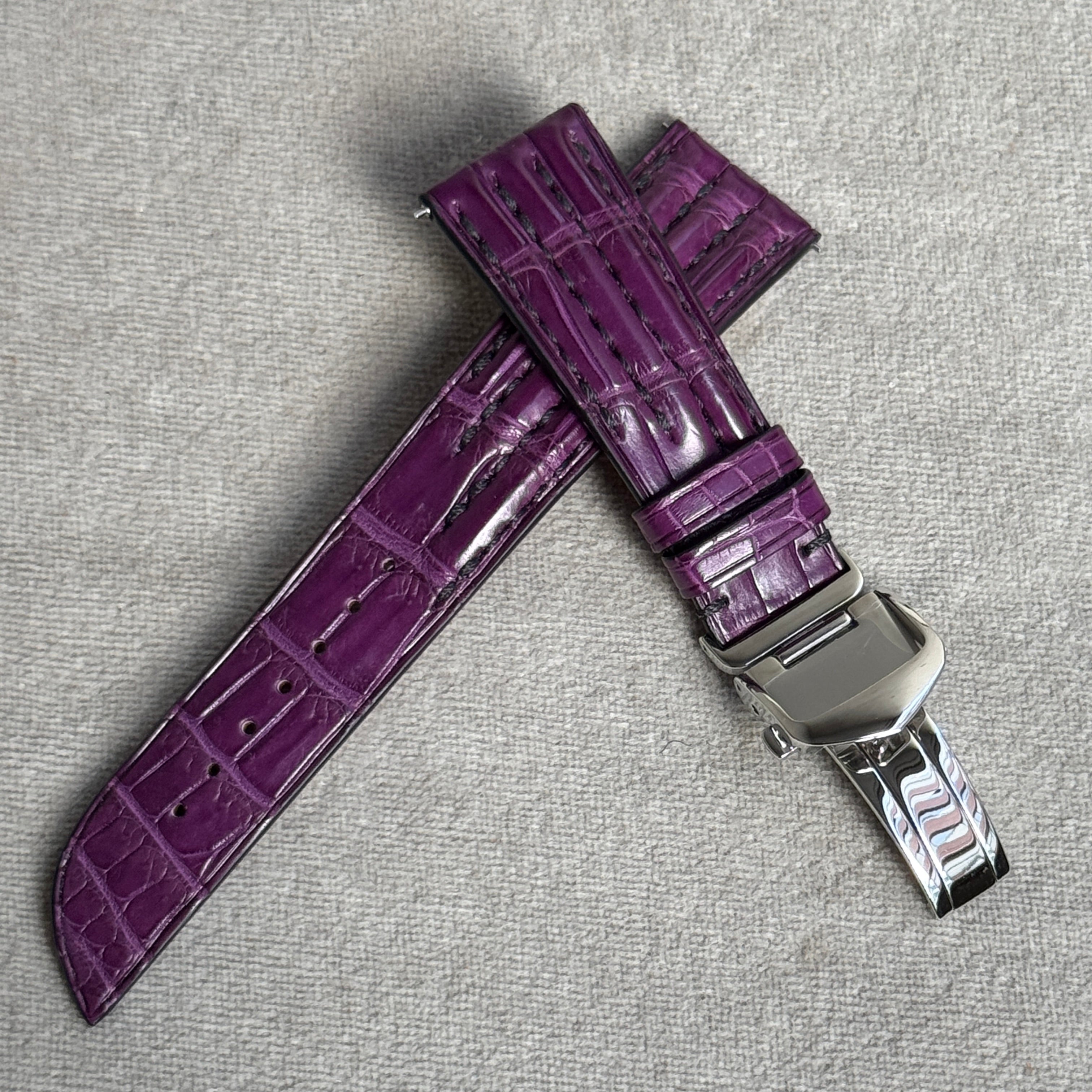 クロコダイル｜パープル｜KATANA｜22-18mm – 松下庵