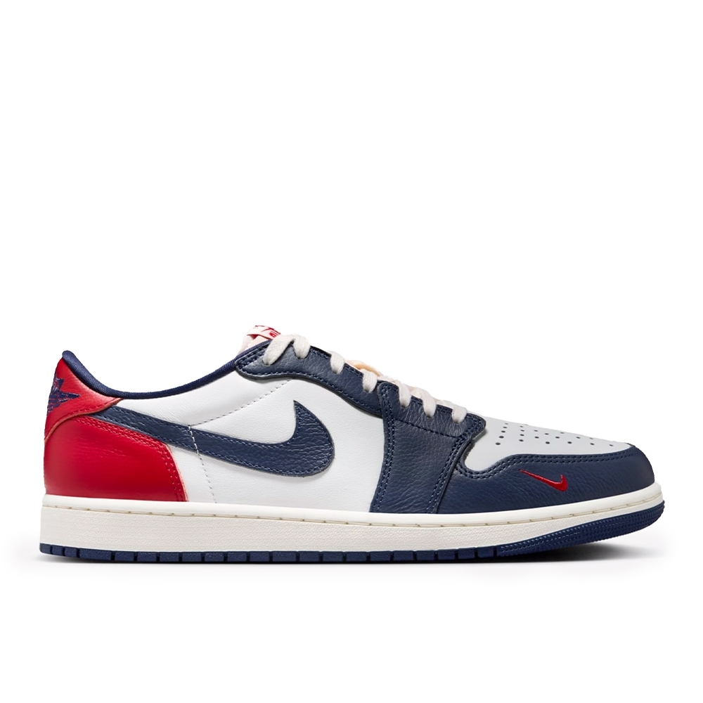 Tenis Nike Air Jordan 1 Low Og Branco/azul