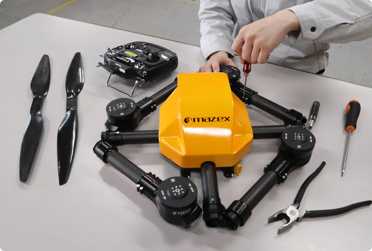 点検・メンテナンス | 農薬散布等の産業・農業用ドローン製造メーカー