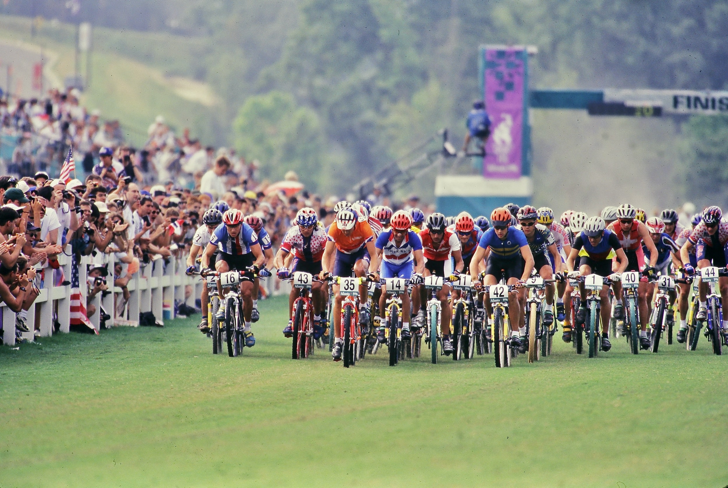 THE FIRST OLYMPIC MOUNTAIN BIKE RACE, 1996 - Mountain Bike Action
