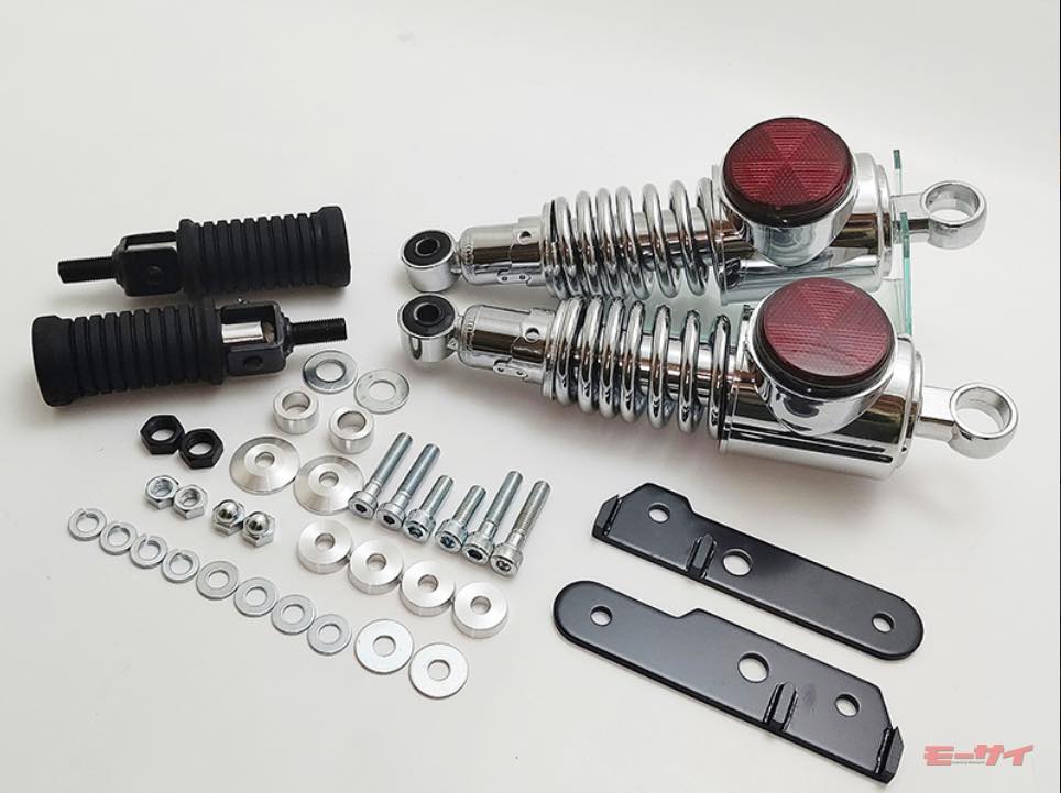 動かない2本サス」がポイント!? Z900RSを空冷角Z「Z1000Mk-II」化する