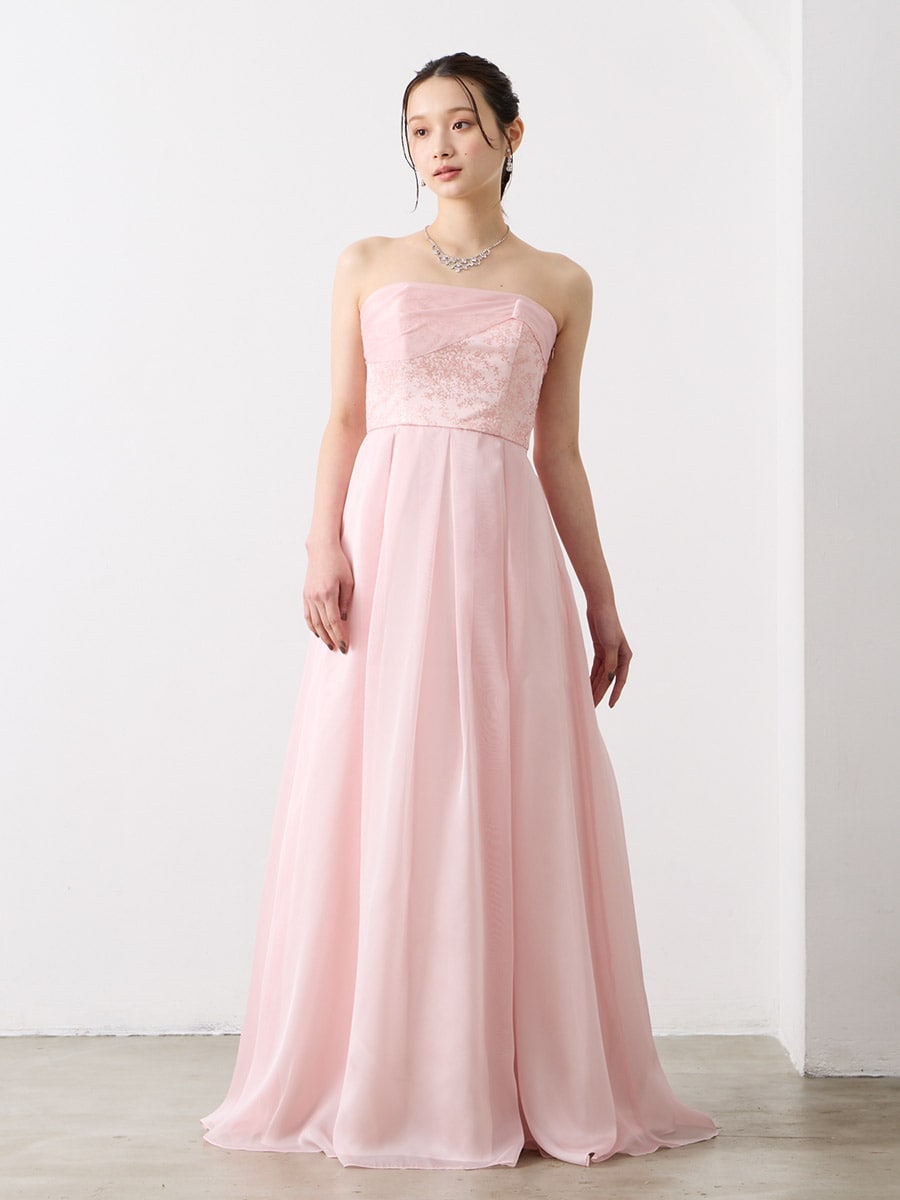 Corail/ソフトオーガン×ラメグリッタードレス(M ピンク): AIMER | エメ