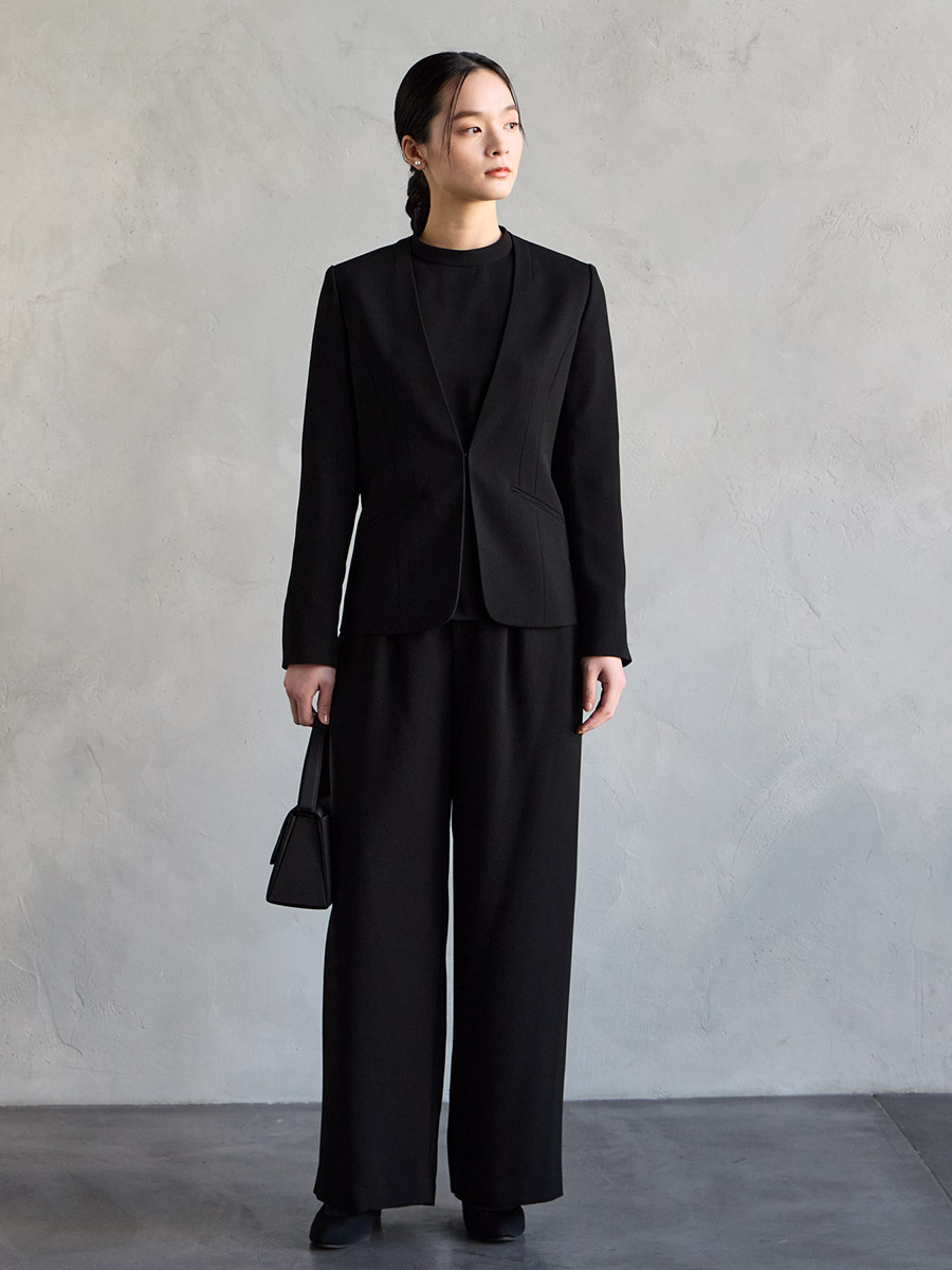 喪服・礼服】【WEB限定】【マシンウォッシャブル】パンツタイプ3点