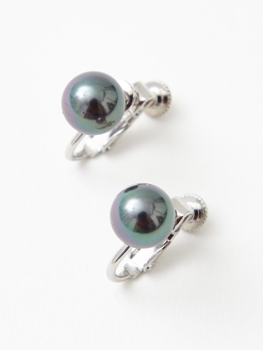 喪服・礼服用】純正国産貝パールネックレスセット(FREE ホワイト