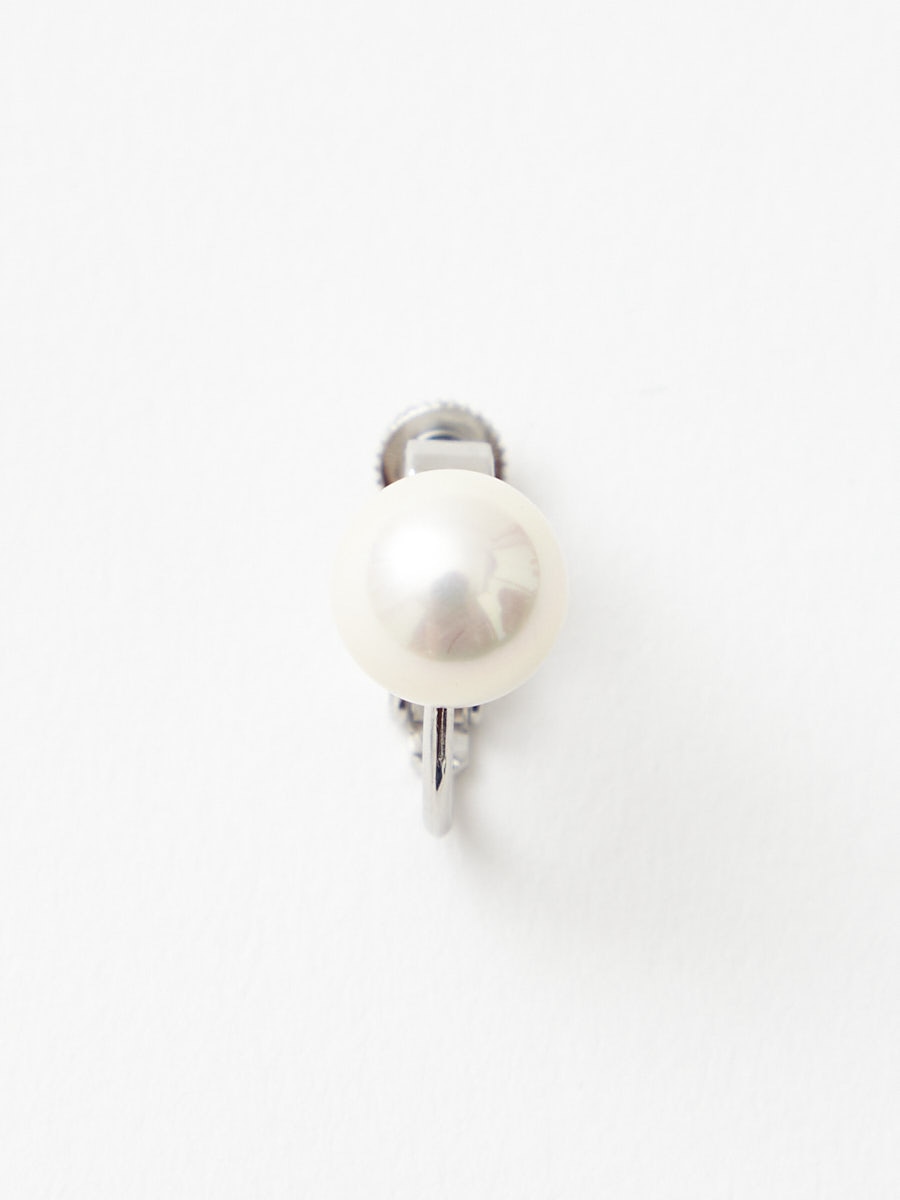 喪服・礼服用】純正国産貝パールネックレスセット(FREE ホワイト