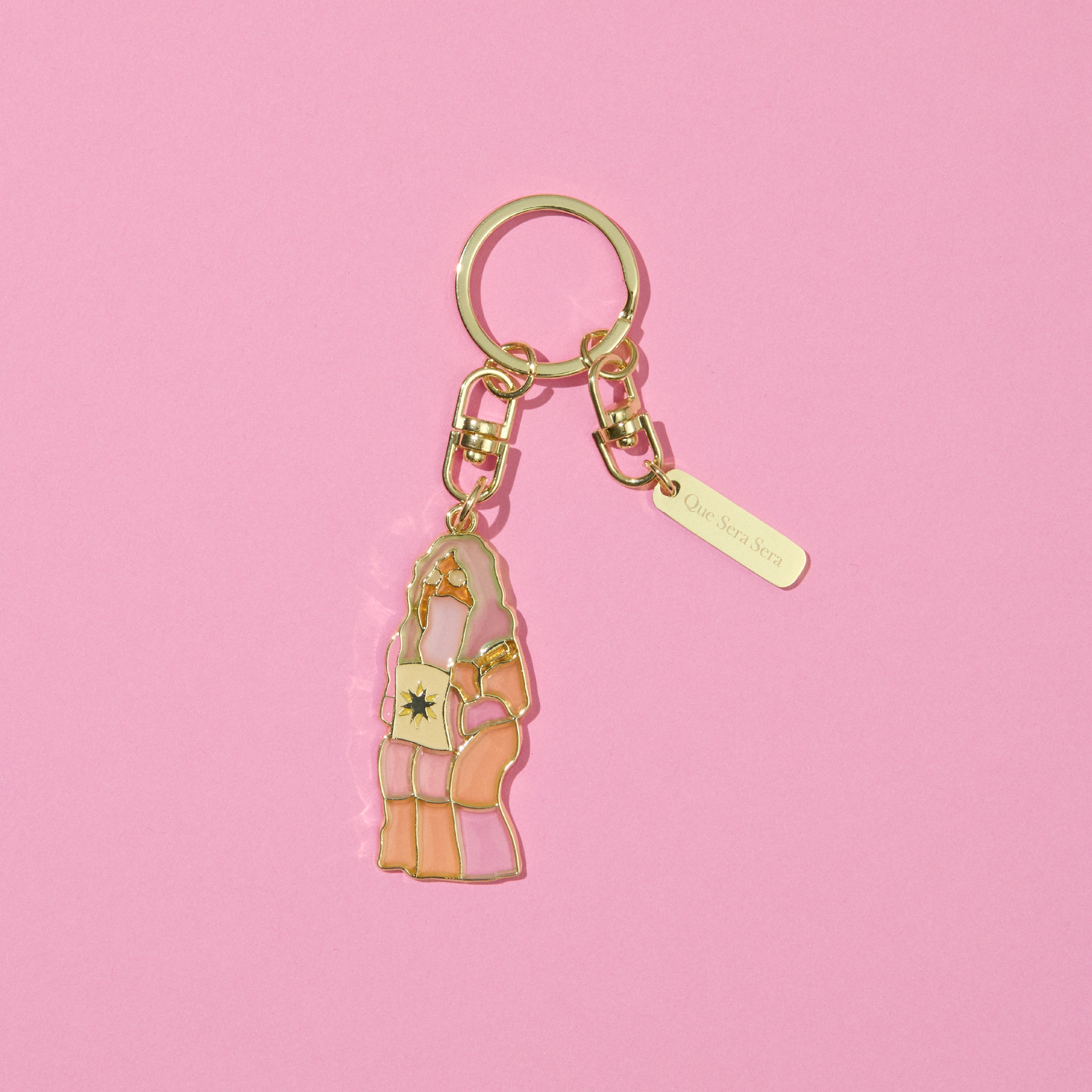 Wonder Museum ステンドグラスキーホルダー(ケセラセラ) – Mrs. GREEN