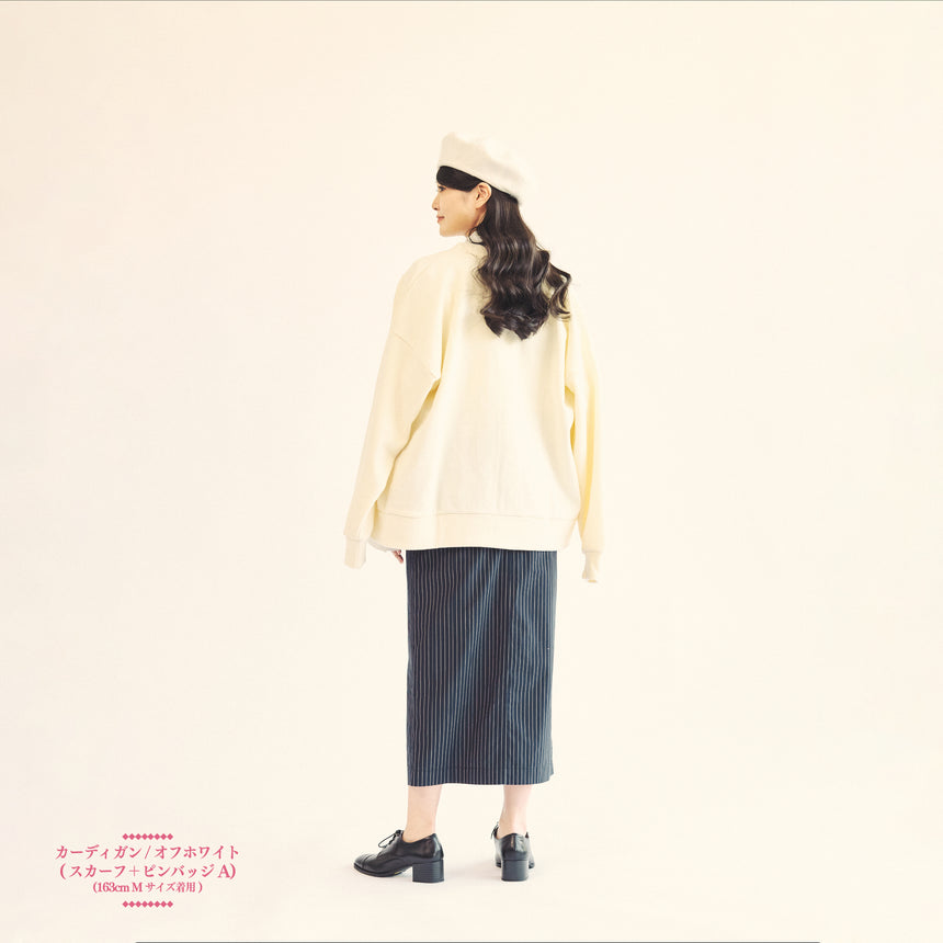 LANDMARK IN HARAJUKU カーディガン / オフホワイト – Mrs. GREEN