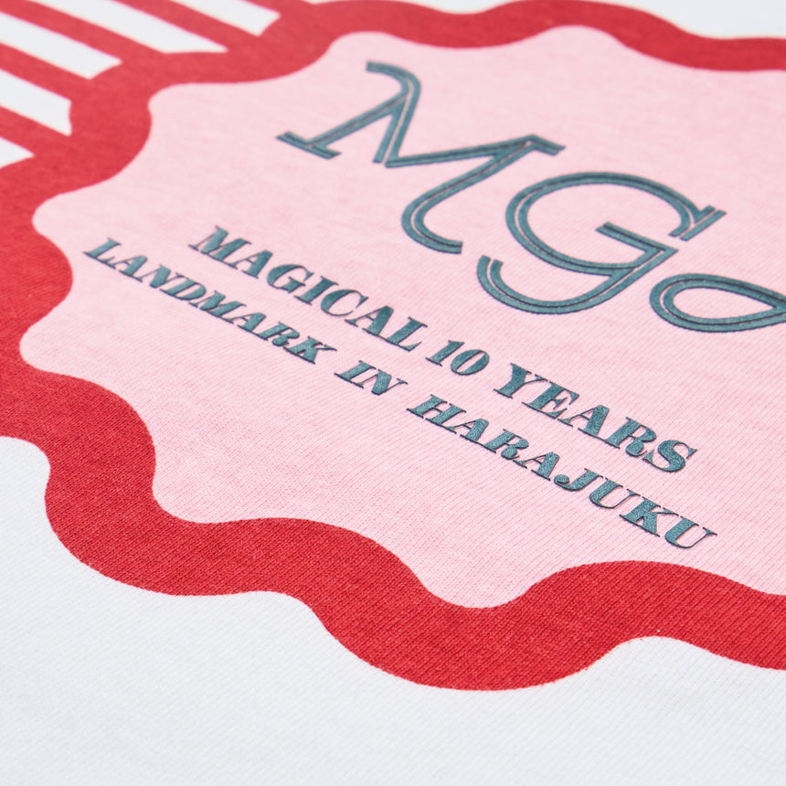 LANDMARK IN HARAJUKU ロングスリーブTシャツ / ホワイト – Mrs. GREEN