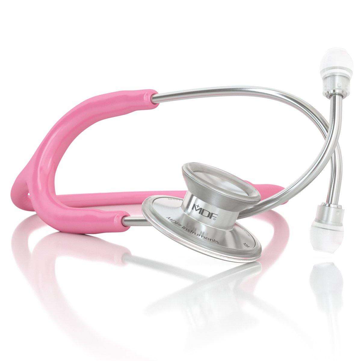 MDF Instruments® Stethoscope Acoustica® Lightweight Cosmo Light Pink