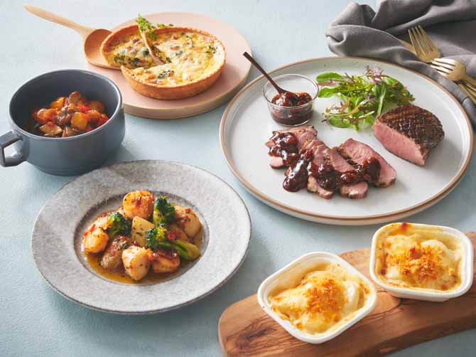 プチパーティにうれしい彩りデリセット｜お取り寄せならロック・フィールド