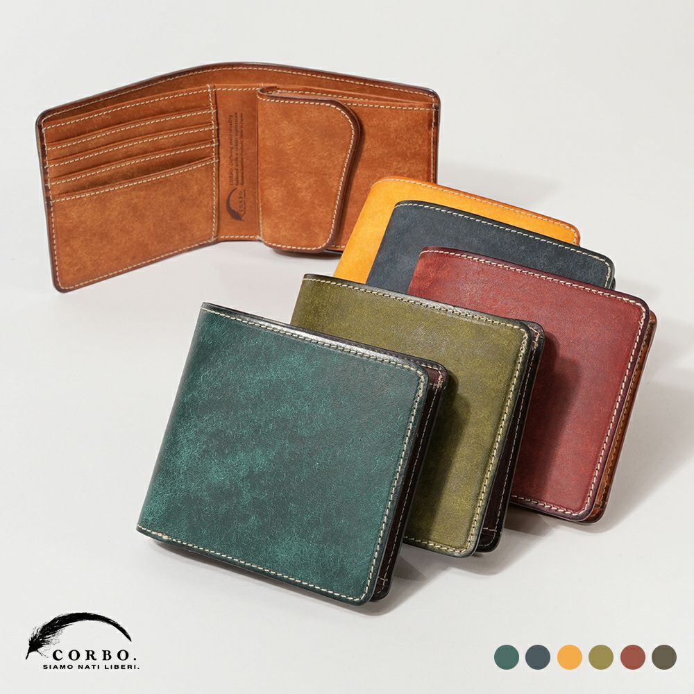 コルボ SLATE スレート プエブロ 横型二つ折り財布 小銭入れ付き 1LN